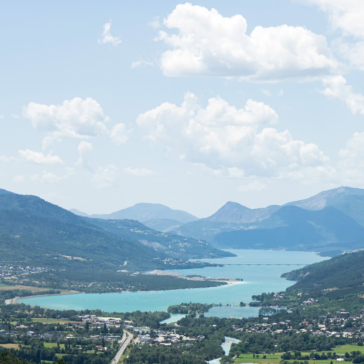 Le lac de Serre-Ponçon