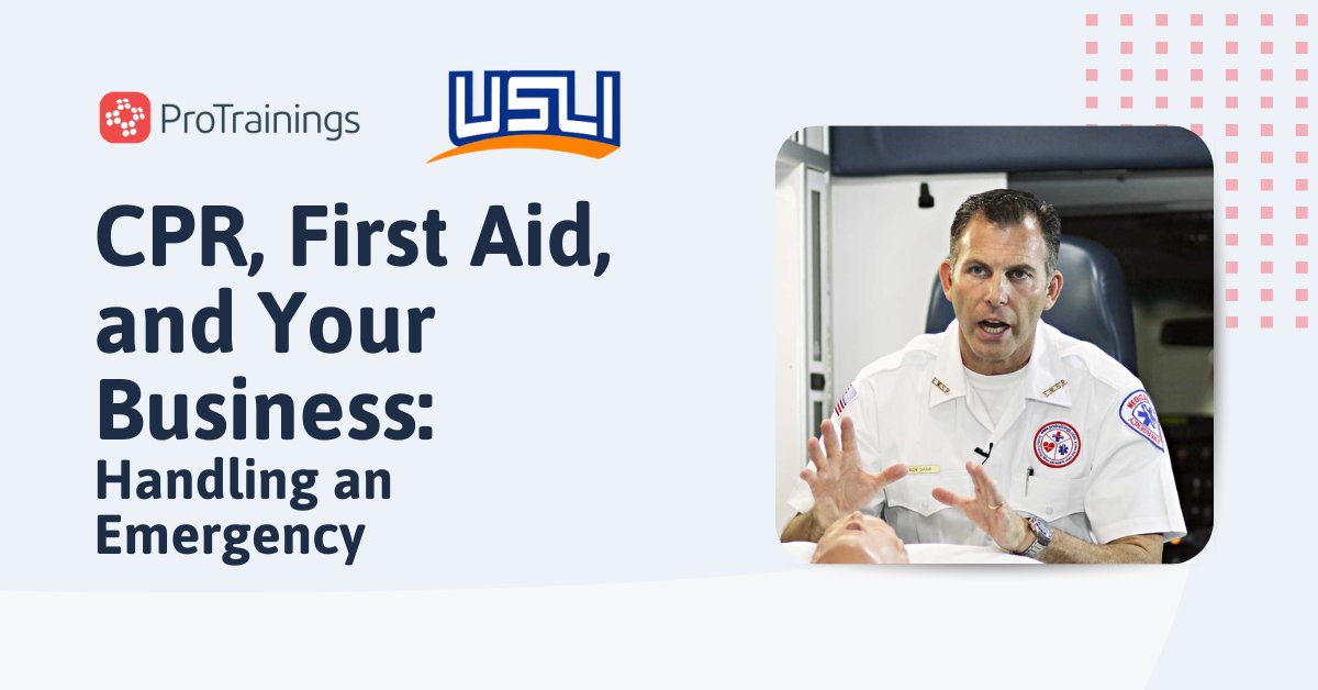 Roy Shaw, our co-founder and CEO, recently joined the @usli150 #LossControl webinar to share his experience with #CPR, why it’s so important, and the top reasons that people don’t do it. Watch it here >>> bit.ly/3JdW4be

#CPRSavesLives #CPRTraining