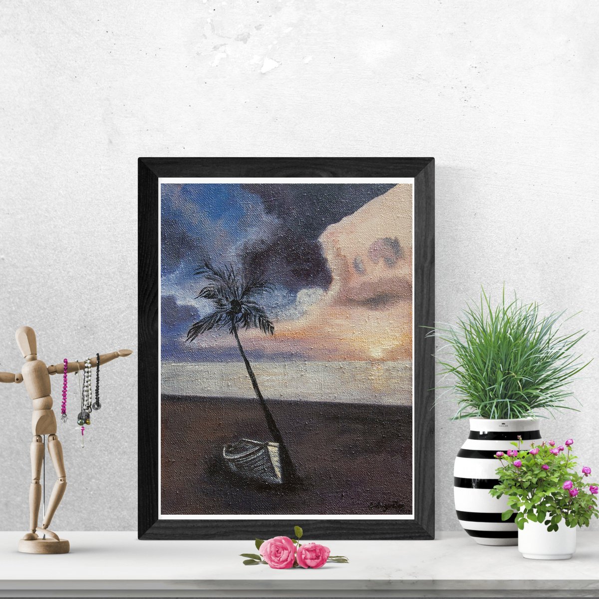 This exceptional #painting is a perfect addition to your #art collection or interior decor. Transport yourself to a tropical beach, relax, and indulge in the beauty of nature that lasts forever on this painted surface.
Buy via saatchiart.com/art/Painting-E…