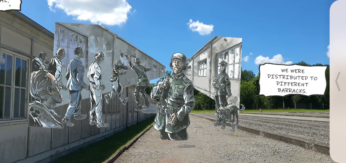 #ThrowbackThursday As our project team prepare to present at #RememBARCAMP @DachauMemorial this weekend with our friends @alfredlandecker, we look back at exploring the memorial's ARt app at Dachau last summer. #Holocaust #DigiMems #Heritage #DigisMus