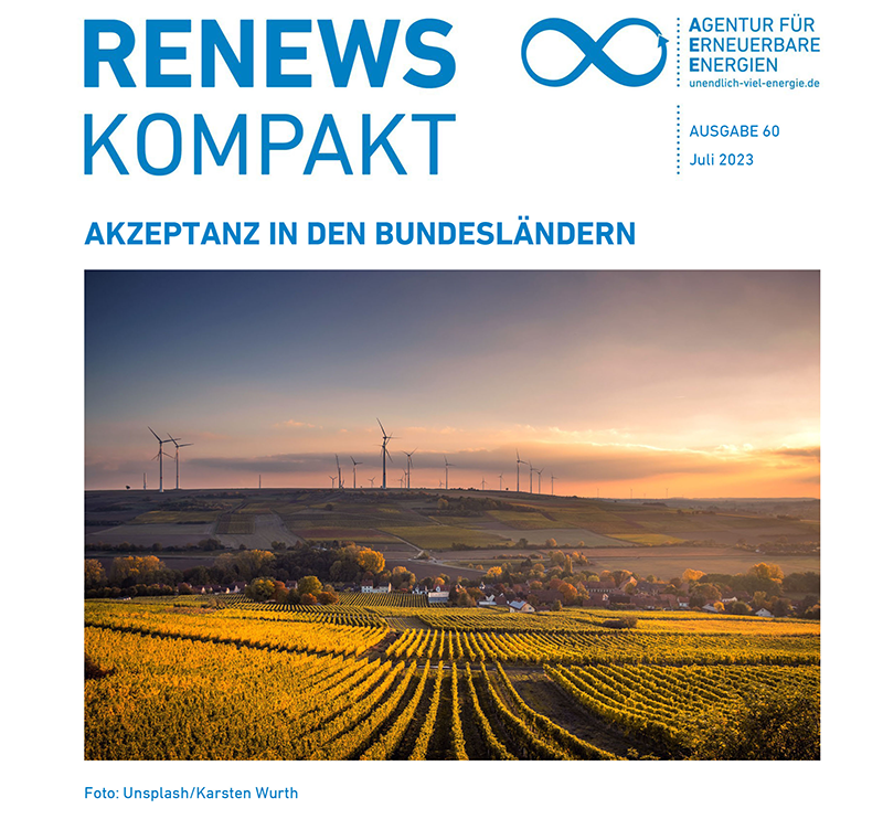 RenewsTweet's tweet photo. Wie sichert man #Akzeptanz für die #Energiewende? Wie können Interessenkonflikte aufgelöst werden?

Im neuen #RENEWS Kompakt erfahren Sie mehr zu Lösungsansätzen &amp; der Schlüsselrolle der #Bundesländer bei der Ermöglichung von #Beteiligung.

Mehr hier ➡️ https://t.co/BkBVncPNdh https://t.co/DzHoOA7rhQ