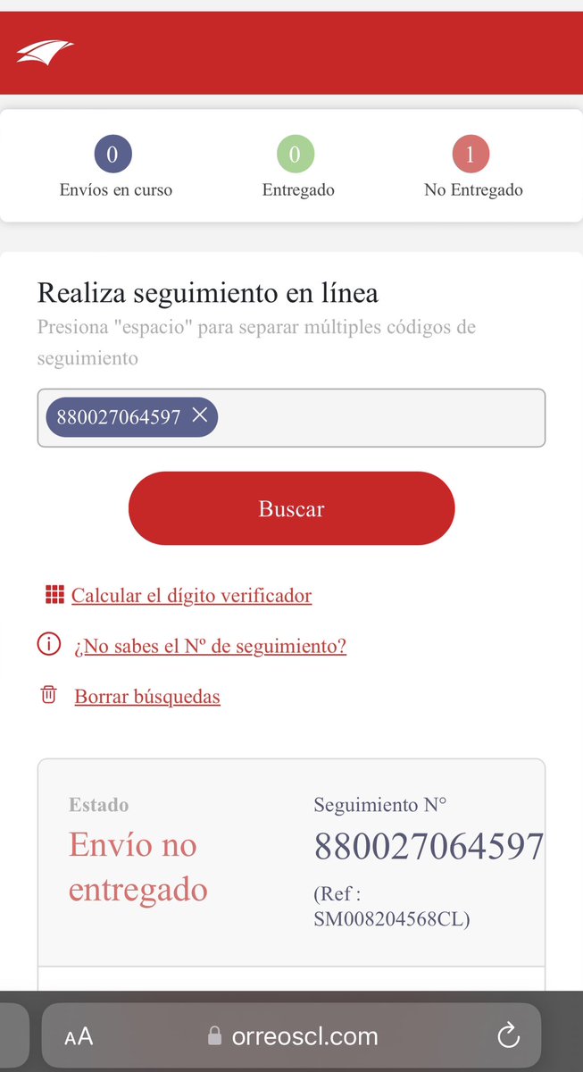 lrvergara's tweet photo. La pagina de correos es casi identica a la real aunque al ver la direccion se nota que no es real
Ojo que es facil caer en este engaño, considerando que muchos hacemos compras online
Ojala puedan viralizarlo para evitar estafas @PDI_CHILE @meganoticiascl @CHVNoticias @24HorasTVN https://t.co/4PaCdY0jsp