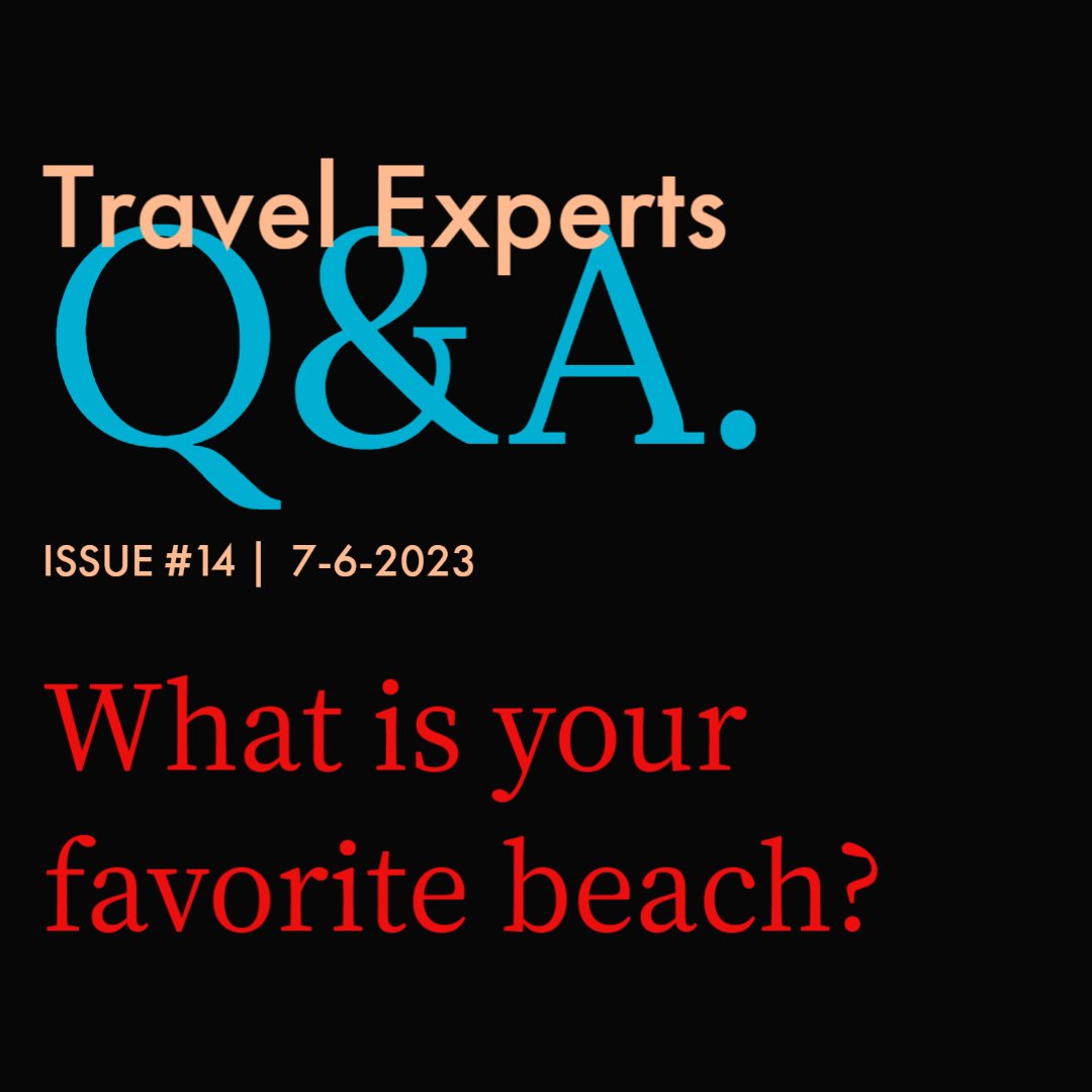 In this week when so many of us head to the beach, we'd love to hear the place where waves and sun and sand soothe the soul.  Maybe it's local, maybe it's halfway around the world, but tell us your favorite beach.    #travel #summer
