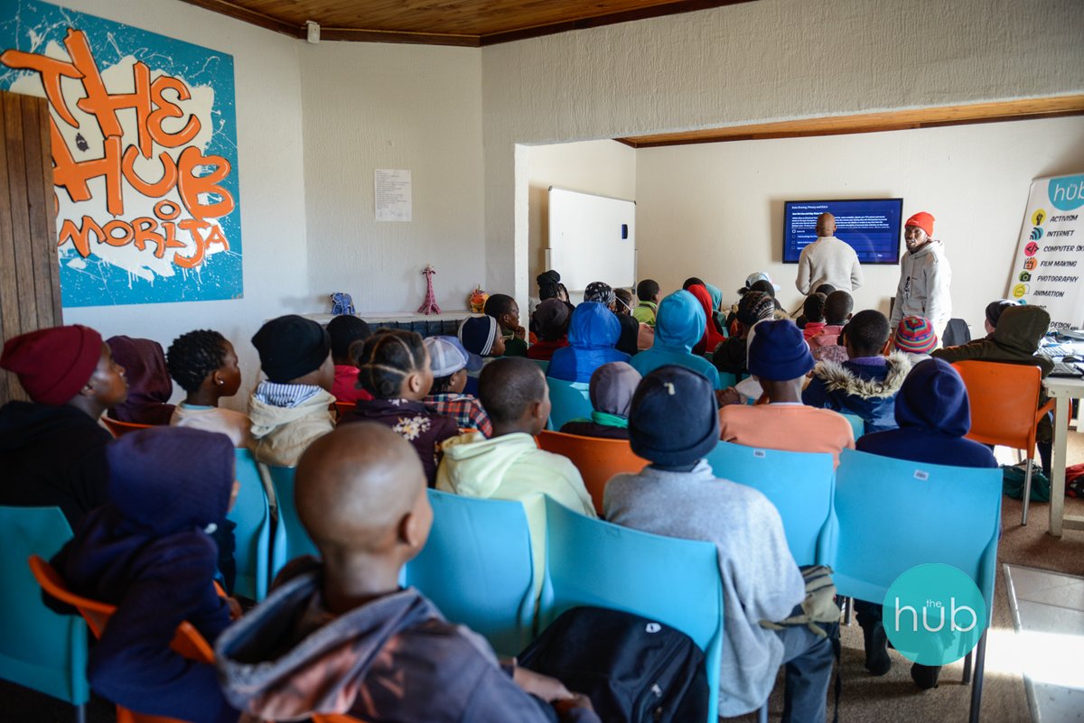 We want to thank <a href="/SkaftinLB/">Monyanyi Moleleki</a> &amp; the <a href="/enigma_academy/">Enigma Academy</a> team for giving a demo for Skills &amp; Soup participants today! Enigma Academy is an online learning platform, aiming to bridge the divide between traditional &amp; modern teaching methods, start learning today: app.ea.co.ls