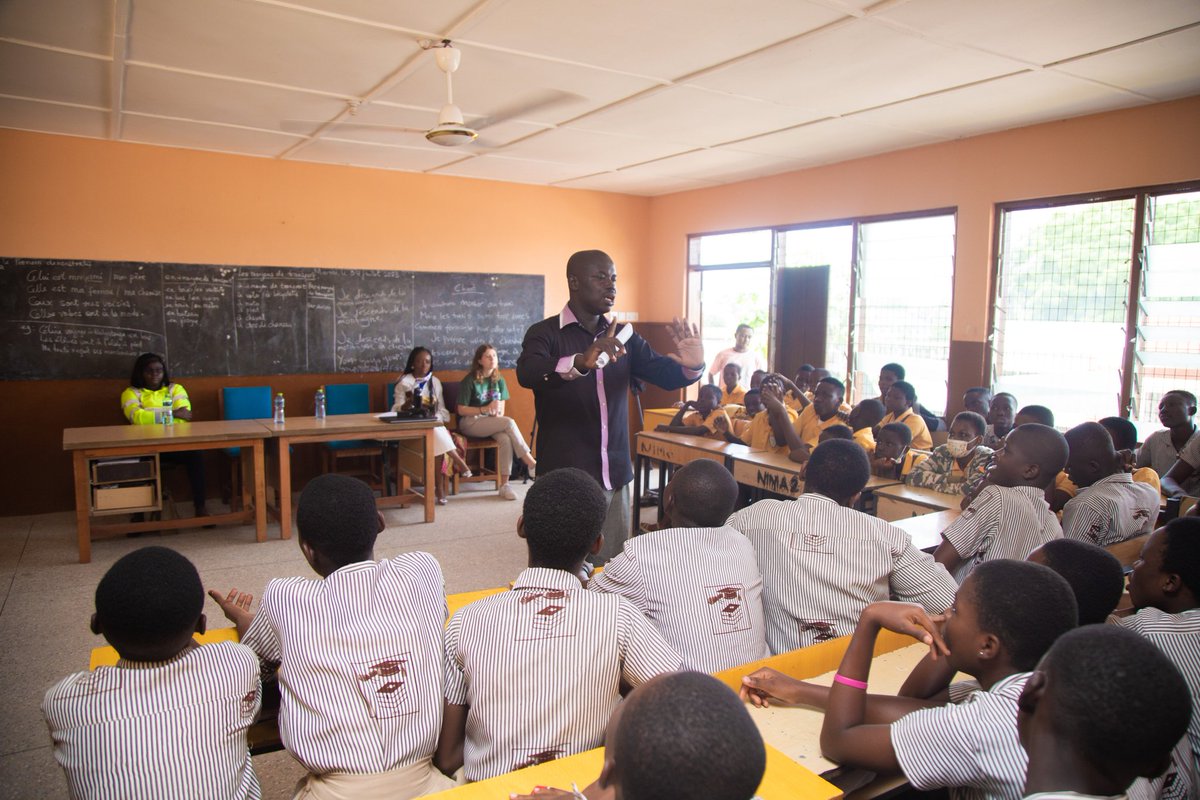 WiSTGhana's tweet photo. We appreciate all our honourable resource persons @soronkoacademy, Practical Education network , PilottechnicalInstitute and @camfed alumni who took time of their busy schedules to Impact and Inspire young ones at Nima Cluster of Schools.

#YoungWomenInTVET #YoungWomenInSTEM https://t.co/dVZM5gllai
