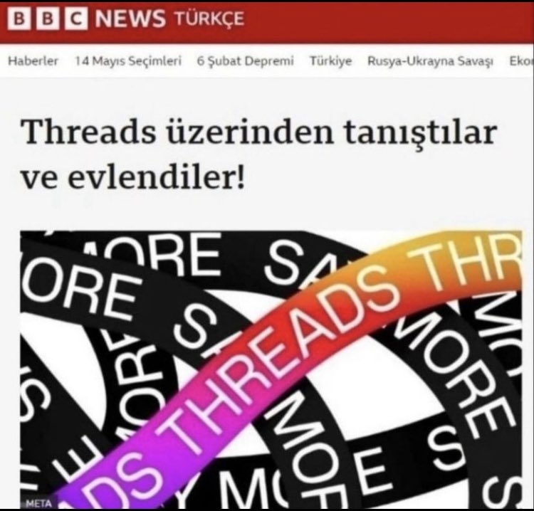 #Threads ben daha bildirim kapama yerini bulmadım elalemde ki hıza bak ne ara tanıştınız da evlendiniz