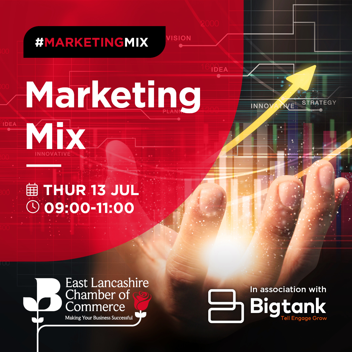 📢LAST CHANCE TO BOOK - 1 WEEK LEFT📢

Be the first to experience our game-changing Marketing Mix with NEW event partner, <a href="/realbigtank/">realbigtank</a>! 

THU 13 JUL | 09.00 – 11.00 |📍<a href="/Rovers/">Blackburn Rovers</a> 

DON'T MISS OUT! Register Here 👉 ow.ly/jELN50P4RNo