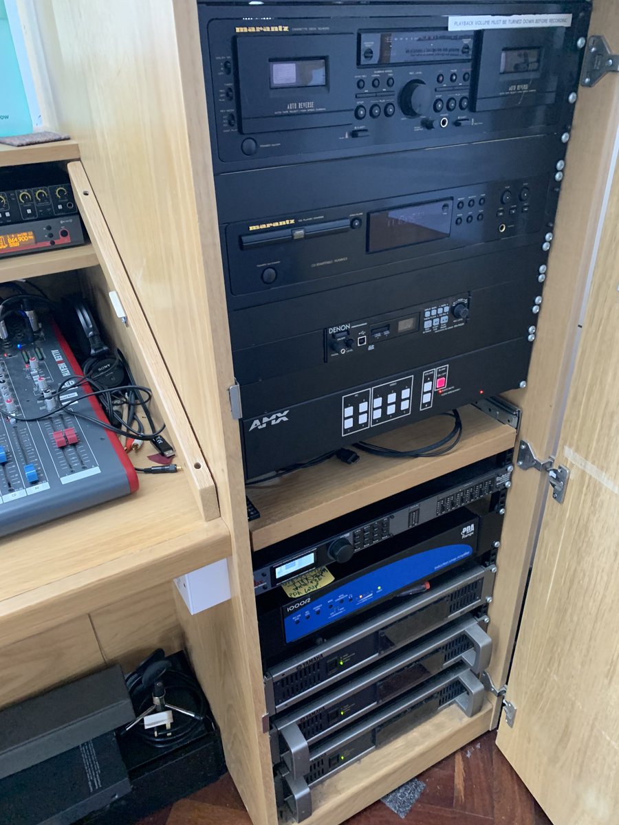RiverAudioGlos's tweet photo. Great to visit Bath Methodist Church and improve their gain before feedback with their mics and PA system. Managed to go from -6db to + 4db by rebalancing the amps,and then using channel &amp; system EQ. Taking approx 4db out at 250hz, 550hz &amp; 7k were the baddies  and job done! https://t.co/rX7A9ir3Nq