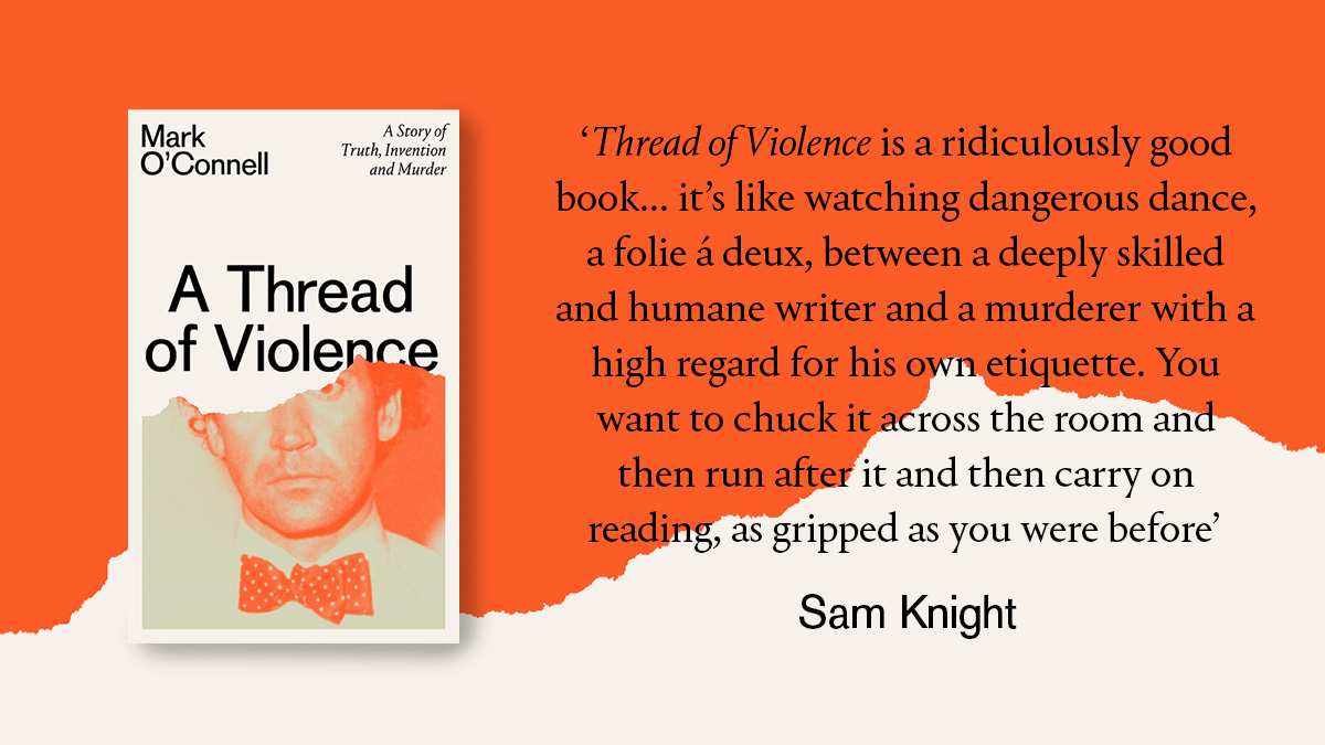 GrantaBooks's tweet photo. See more fantastic endorsements for @mrkocnnll's A THREAD OF VIOLENCE
Out today #athreadofviolence #truecrime
https://t.co/I28AdOHeBy https://t.co/Te9xqESrQd