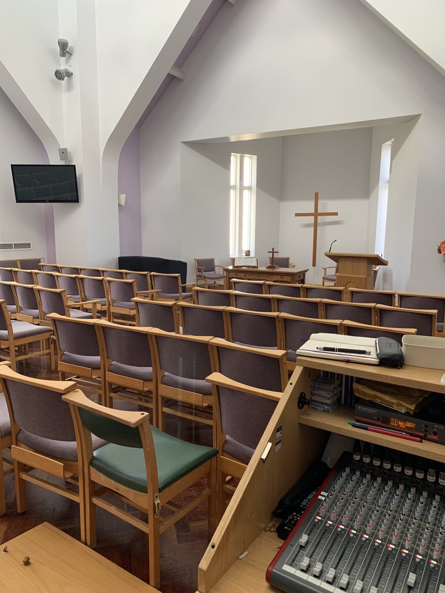 RiverAudioGlos's tweet photo. Great to visit Bath Methodist Church and improve their gain before feedback with their mics and PA system. Managed to go from -6db to + 4db by rebalancing the amps,and then using channel &amp; system EQ. Taking approx 4db out at 250hz, 550hz &amp; 7k were the baddies  and job done! https://t.co/rX7A9ir3Nq