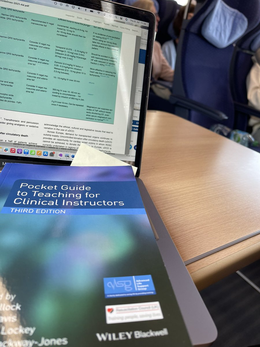 Heading north to Aachen to attend the ERC Generic Instructor Course over the weekend #ResusTwitter