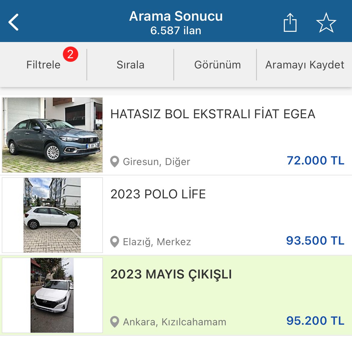 Tabii bizimkiler durur mu atmış bi sıfırı