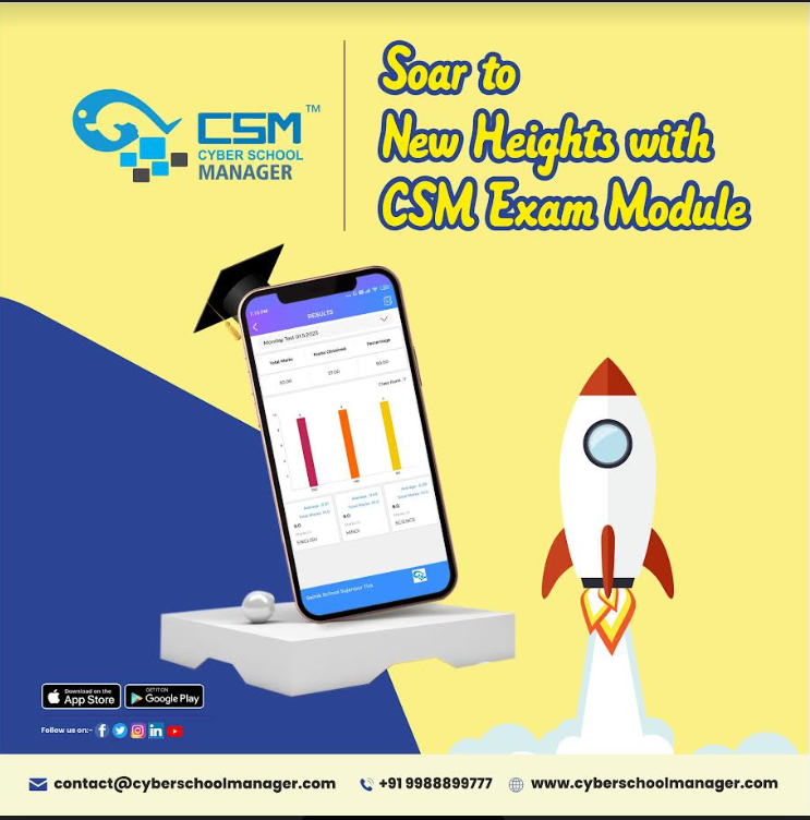 CyberschoolM's tweet photo. Introducing our Exam Manager module from @CyberschoolM, designed to make your work easier and more efficient.
#cyberschoolmanager #exammanager #education #schoolmanagement #teachertools #studentsuccess #exammodule #elearning #marksorgrades #groupexams #statisticalanalysis #csm https://t.co/Cu2fgl0Y75