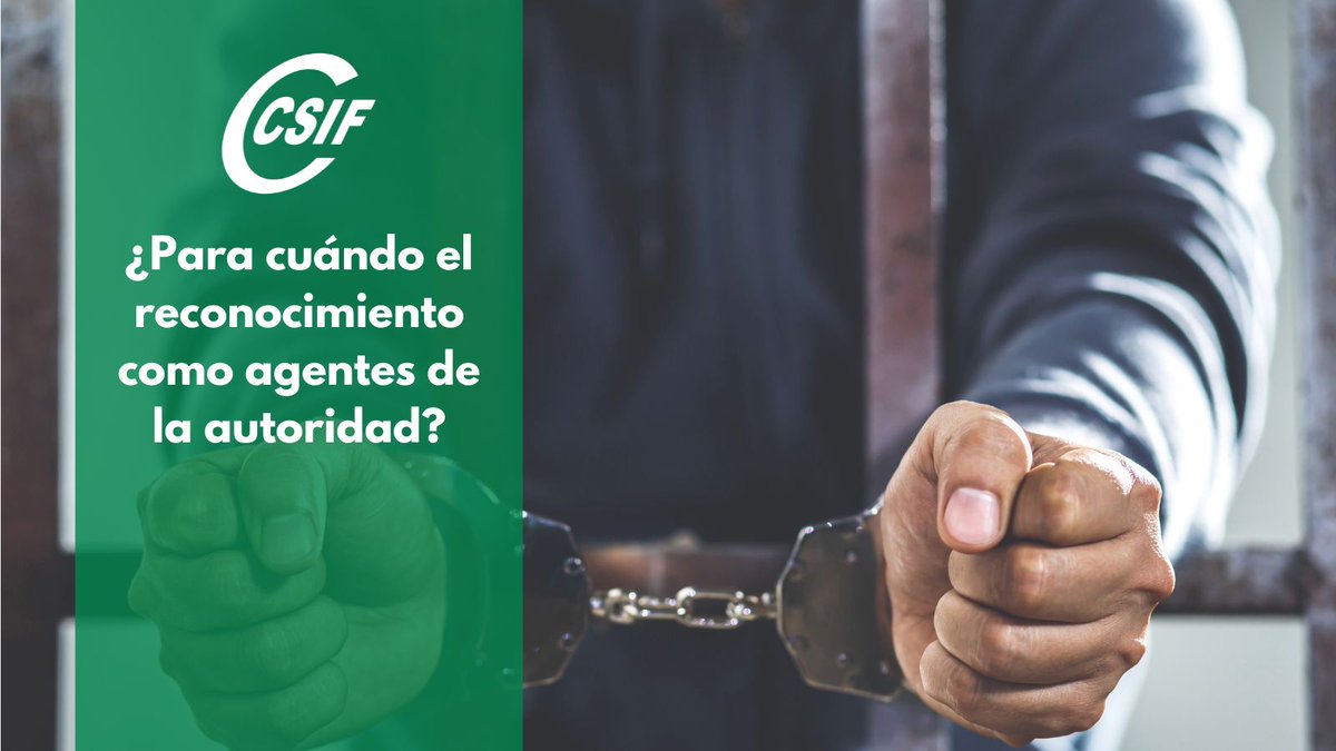 Mientras seguimos esperando, las agresiones no paran 😡 el reconocimiento como agentes de la autoridad, una necesidad

Ayer, un interno de La Torrecica de Albacete le rompía el tabique nasal a un jefe de servicio

csif.es/contenido/cast…