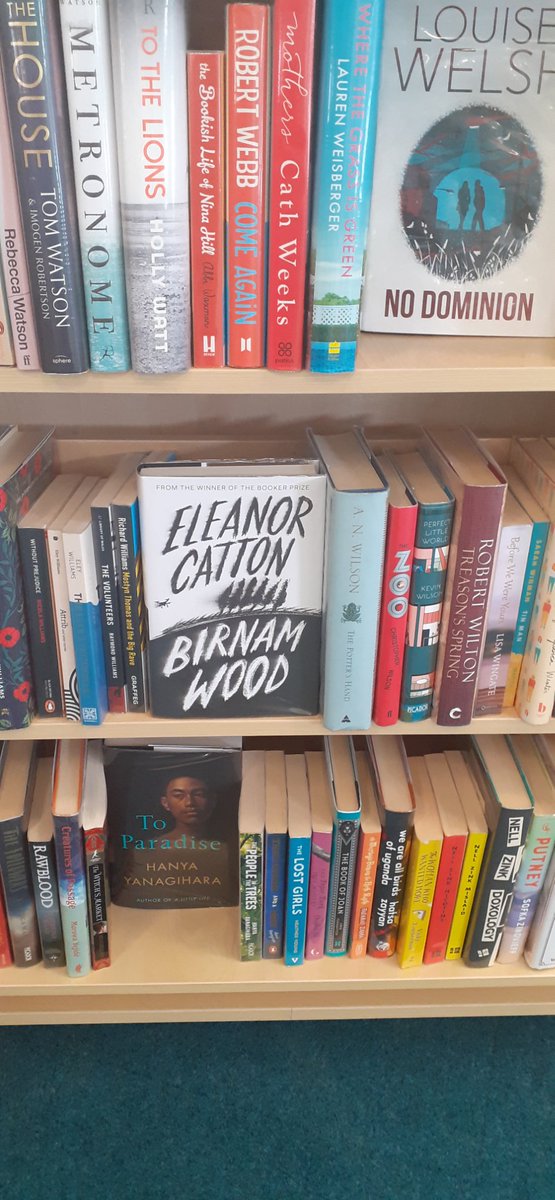 ruthblunden's tweet photo. Enjoying that whoever did the shelving yesterday, thinks there is an author called Birnam Wood #libraryhumour #libraries https://t.co/lPcgBylsE7