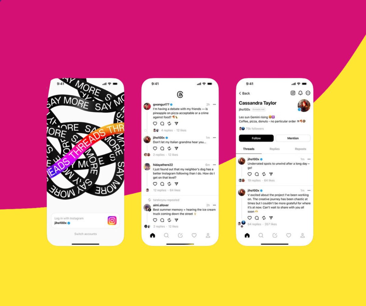This morning, Meta launched Threads- ‘a new app built by the Instagram team for sharing text updates and joining public conversations.’ in essence, a direct rival to Twitter. 

Read our latest blog to find out everything you need to know about Threads

zurl.co/xshd