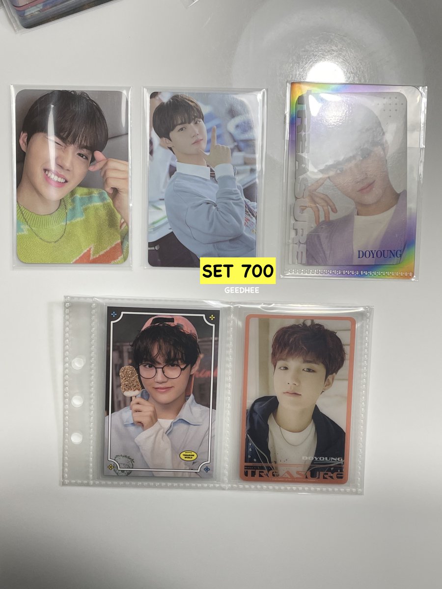 GEEDHEE's tweet photo. WTS LFB PH
Treasure Doyoung Photocards

-Selling as set
-Can host tingi
-Pf included
-Double wrapped in sultan sleeves
-s/co
-1 wk rsvn with dep

🏷️ Treasure Doyoung pc manyo chap 1 chap 2 wc weverse mumo japan yg ktown hmv summer goods mysterious class teulight https://t.co/GI0XFPES1j
