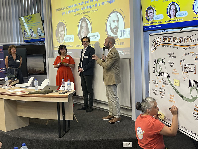 SophiaAntip0lis's tweet image. @telecomvalley a réussi son pari avec l’Azur Tech Summer, son nouvel événement de début d’été qui s’est tenu à @sophia50ans. Usagers et acteurs du numérique réunis sur le campus de @SKEMA autour des usages et tendances. Marque de la technopole, la fertilisation croisée en action!