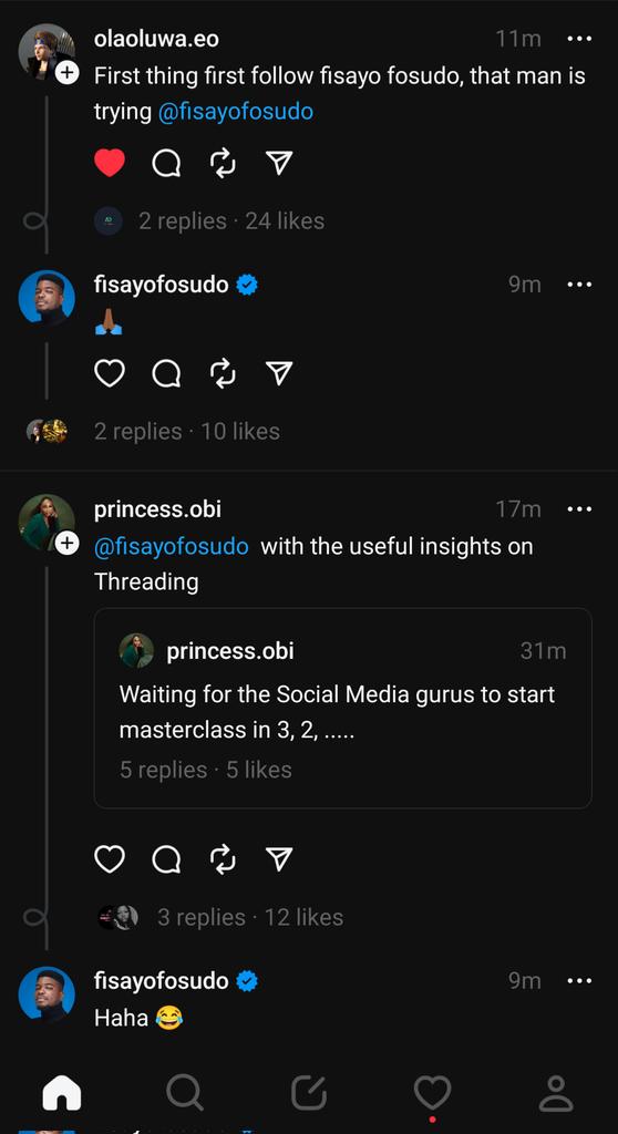 mbambabon's tweet photo. have you tried the Instagrams thread app yet 
give it a try https://t.co/KcYLKllujK
