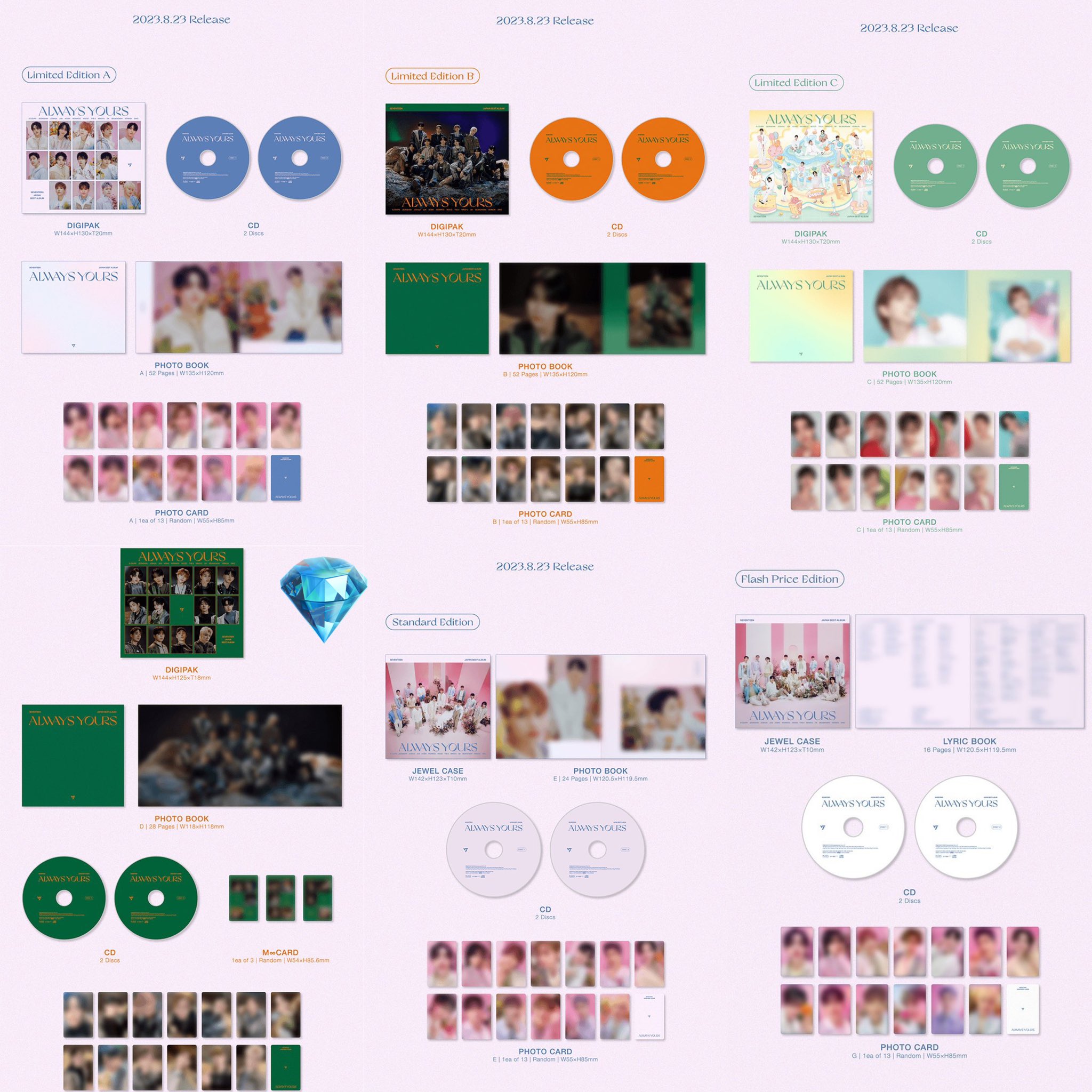 ☆お求めやすく価格改定☆ いいね❌SEVENTEEN be 会場限定 東京