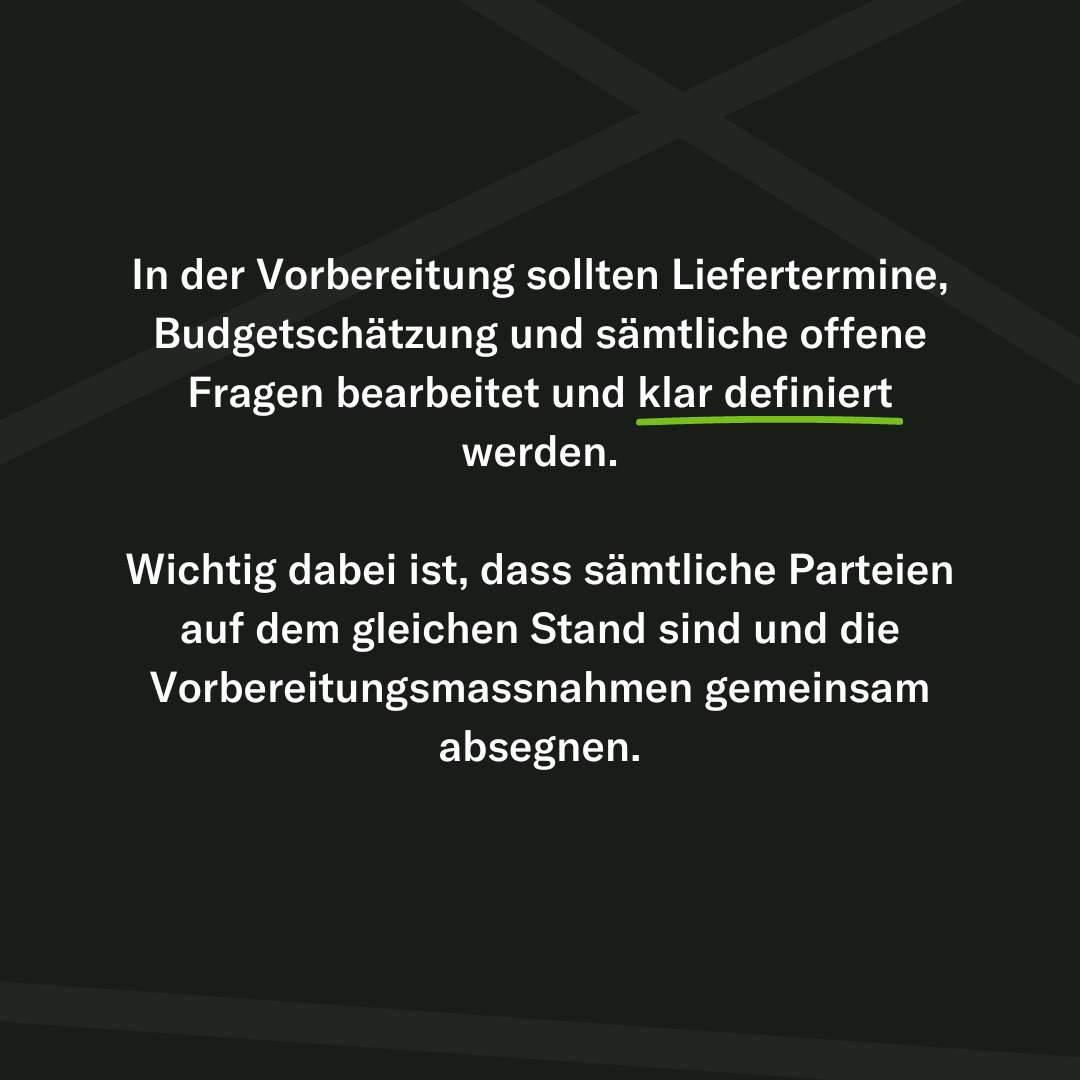 smartfactory_ch's tweet photo. Bereits bei der Vorbereitung können wichtige Schritte eingeleitet werden, um den restlichen Verlauf des Projekts angenehmer zu gestalten.

Welche Erfahrungen haben Sie mit IT Projekten gemacht?

#projektmanagement #itprojekte https://t.co/3L3BylYT9N