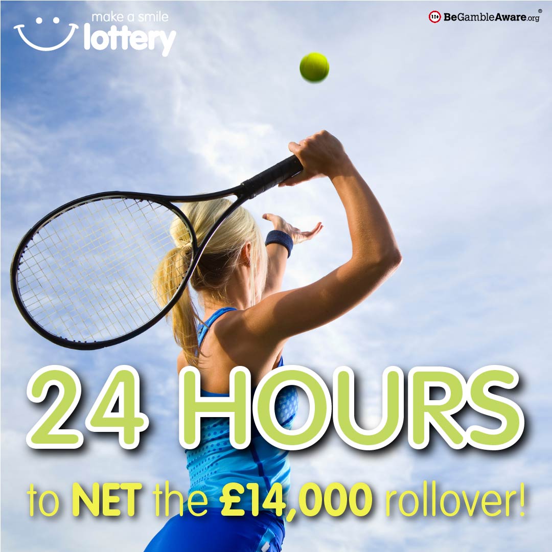 AgeUKNorthants's tweet image. Don’t miss your chance to feel like a CHAMPION and NET yourself the whopping £14,000 @makeasmilelotto jackpot! There are ONLY 24 HOURS to buy your tickets for this week’s draw. The ball is in YOUR COURT! bit.ly/3nFxrJu #24hourstogo #lotterydraw #winbig #lottojackpot