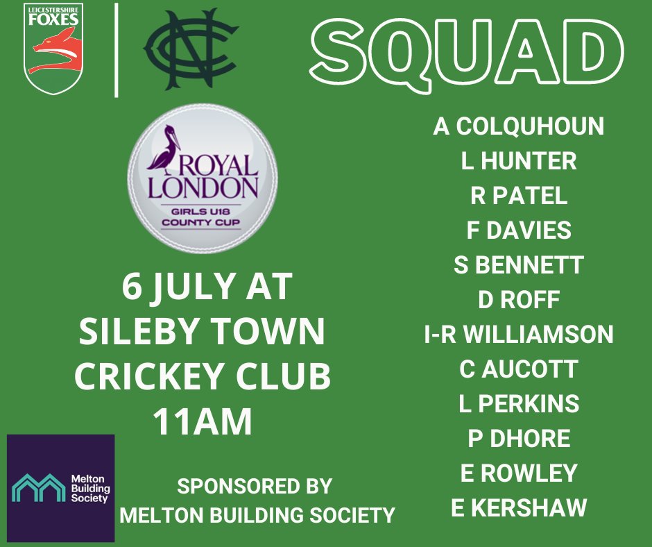 Leicestershire CCC Women 🦊 tweet media