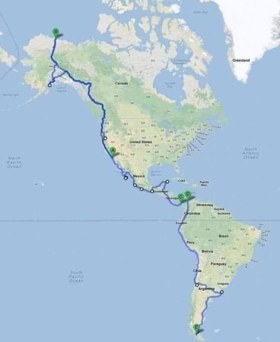 A estrada mais longa do mundo: A Rota Panamericana

A Panamericana liga o Alasca, nos Estados Unidos, com a Terra do Fogo, no sul da Argentina, encontrando diferentes paisagens, desertos, montanhas, selvas e atravessa 14 países (Canadá, Estados Unidos, México, Guatemala, El