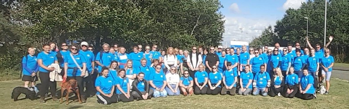 Blue Skies Hospitals Fund (@blueskiesfund) on Twitter photo Look at you lovely lot ! More than £2.5k has been raised through our 7.5 mile walk celebrating #nhs75 ! All the money raised will go on enhancing patient care at <a href="/BlackpoolHosp/">NHS Blackpool Teaching Hospitals 💙🌈</a> 🩵🥾 Look at you lovely lot ! More than £2.5k has been raised through our 7.5 mile walk celebrating #nhs75 ! All the money raised will go on enhancing patient care at <a href="/BlackpoolHosp/">NHS Blackpool Teaching Hospitals 💙🌈</a> 🩵🥾