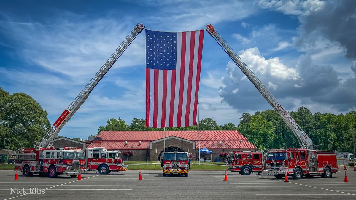NDWFD13's tweet photo. Final Send-off for our brother, Acting Captain Brice C. Trossbach, today.

Public Information, including procession route and traffic advisories @ https://t.co/itQWpb2Qfv https://t.co/Ya7OtlIHAu
