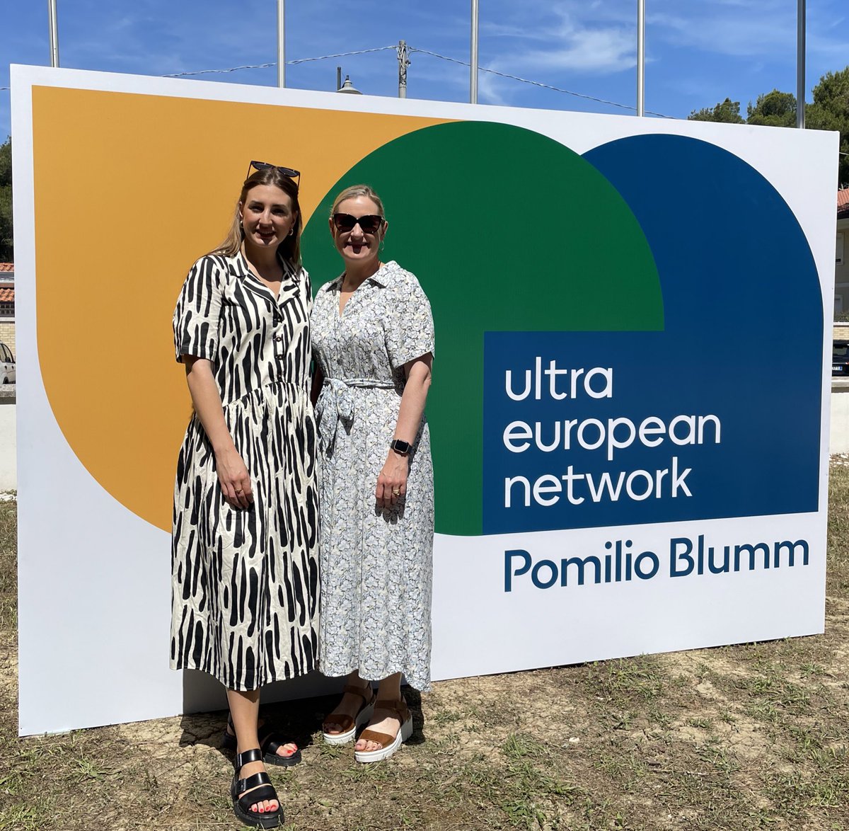 MartinaPQuinn's tweet photo. Lovely to be in Italy for work this week with @niamherss, attending the UEN Summit, hosted annually by our international partners, @pomilioblumm 

#TeamAlice #AlicePlaybook https://t.co/hnkj9Gt65t