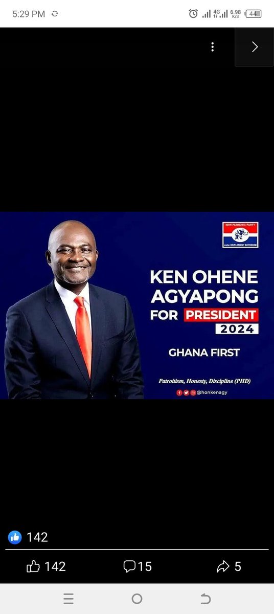 BarffourAwuah4's tweet photo. HON.KEN SAID HE WILL SOLVE THE UNEMPLOYED PROBLEM OF THIS NATION THERE'S NO DOUBT ABOUT IT BECAUSE HE ALONE AS PRIVATE PERSON HAS EMPLOY OVER 7,000 WORKERS STILL COUNTING PLEASE NPP DELEGATES THINK ABOUT #GHANAFIRST AND VOTE FOR #HONKEN AS #NPP #FLAGBEARER https://t.co/pGpp5nTCvF