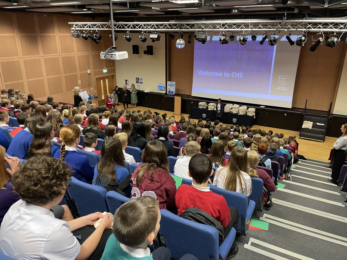 A warm welcome to all our new students who will be joining us in September and are spending their first transition day with us today. They’ve had their first assembly and are now spending time with form tutors before getting a taster of lessons at Carleton.
#newstarters