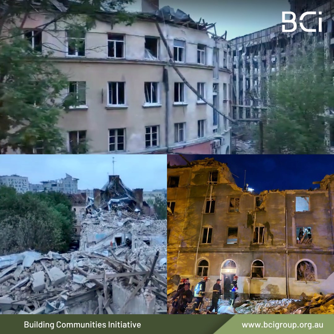 BuildingCo52447's tweet photo. We are deeply saddened by the recent tragic incident that occurred this morning near #Lviv Polytechnic dormitories and residential #buildings, resulting in the loss of four #lives.
#BCI #BuildingCommunitiesInitiative #BCIUkraine #russiaukrainewar #condolences #Ukraine https://t.co/U78eevhCQI