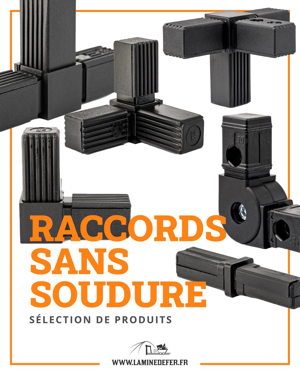 laminedefer's tweet photo. Plus besoin de soudures !
Les raccords permettent d’assembler de facon simple,
rapide, efficace et économique pour construire une
structure métallique légère. Devenez un as du bricolage !

Pour explorer nos différents raccord : https://t.co/kWylrwmn8T https://t.co/VwjR1vqzhl