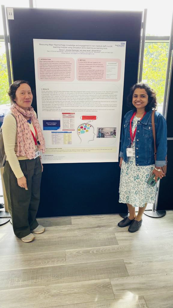 Claire Cecco (@claire_321) on Twitter photo Congratulations to the <a href="/RoyalFreeNHS/">Royal Free London</a> Transfusion team & Barnet based practitioners Jipsa & Sinead for their abstract training paper & poster contribution selected for the annual #SHOTUK2023 Manchester symposium ππ<a href="/SusanTierney2/">Susan Tierney π</a> Congratulations to the <a href="/RoyalFreeNHS/">Royal Free London</a> Transfusion team & Barnet based practitioners Jipsa & Sinead for their abstract training paper & poster contribution selected for the annual #SHOTUK2023 Manchester symposium ππ<a href="/SusanTierney2/">Susan Tierney π</a>