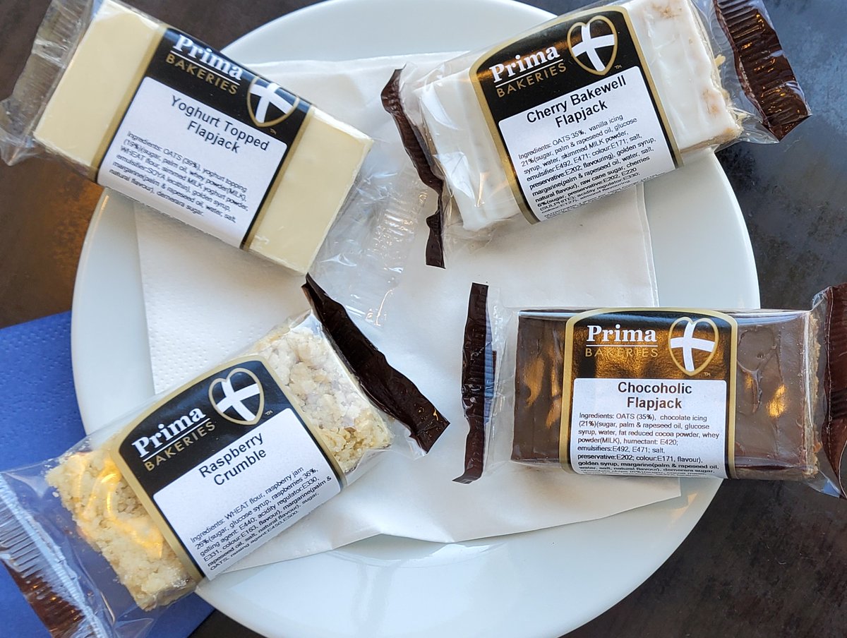 MallettsTruro's tweet photo. Don't make it easy for me Christine! They all sound delicious and it may mean I need more than one to do a proper taste test!
#flapjack #teaonthesquare #truro #cornwall
@primabakeries https://t.co/j7hpfL9dHM