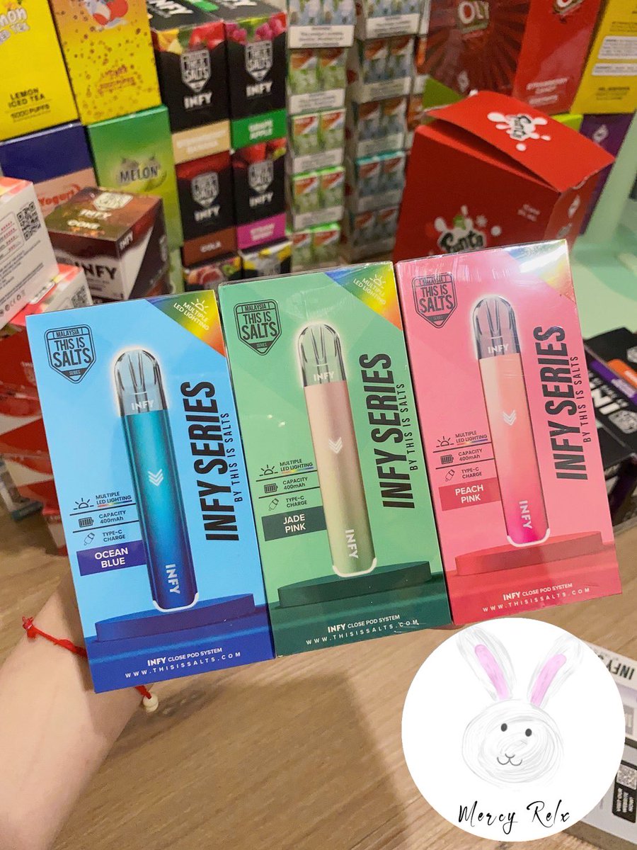 RelxMercy's tweet photo. Infy  
•เครื่องเปล่า 750
• พร้อมสูบ 850

• ส่งฟรีเฉพาะลูกค้าในทวิตเตอร์🫶🏻😙•

#infinityplus #RELX #RELX #relxinfinity #Relxthailand #Relxthailand #relxราคาถูก #relxมือสอง #infy #infypod https://t.co/MOQLCv0QOr