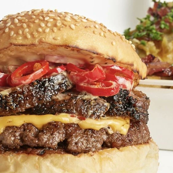 Tonight <a href="/bleeckerburger/">BLEECKER</a> Bloomberg <a href="/smokestakUK/">SMOKESTAK</a> doing some very exciting things to our burgers and fries. 6pm tonight. All profits going to Hackney Food Bank.
