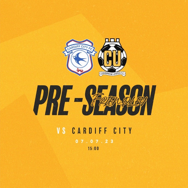 CambridgeUtdFC's tweet photo. Whilst you're waiting for the GK kits to drop, buy your Match Pass for this afternoon's friendly in Cardiff. 📺

See the boys in the new home kit for the very first time! 🔥