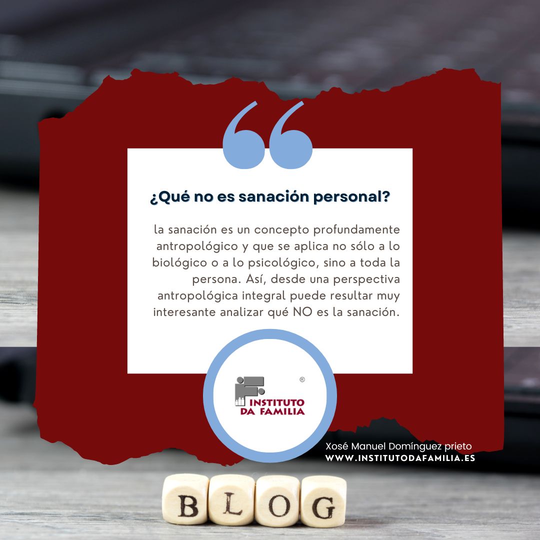 💔 La sanación, un concepto profundamente antropológico se aplica a toda la persona.
Xosé M.Domínguez de la Fuente👨‍🎓 analiza qué NO es la sanación.
✅Información en institutodafamilia.es/2023/06/16/que…

#sanar #mente #cuerpo #terapia #acompañamiento #blog #persona #familia #españa #galicia