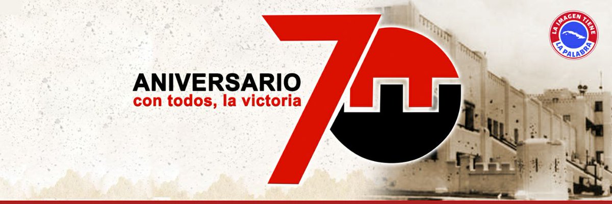 ¿POR QUÉ EL MONCADA?
Cuba 1953: Parecía que el Apóstol iba a morir en el año de su centenario, que su memoria se extinguiría para siempre...
¡Cuba, qué sería de ti si hubieras dejado morir a tu Apóstol!
 #ConTodosLaVictoria.🇨🇺🇨🇺🇨🇺