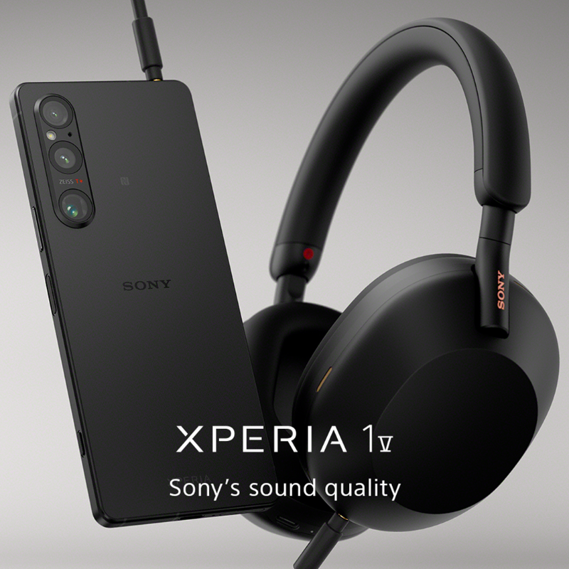 sonyxperia's tweet photo. For impeccable sound quality wherever you roam, pair Xperia 1 V’s powerful stereo speakers with Sony’s industry-leading noise cancelling headphones.

#Sony #Xperia #SonyXperia #Xperia1V #OneSony #Audio