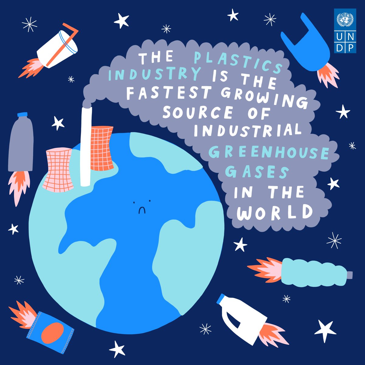 The impacts of plastic pollution start with how plastics are made.

Almost all plastics we use today originate from fossil fuels like oil, gas or coal.

This #PlasticFreeJuly, let's remember we must tackle plastic pollution to solve the climate crisis too.