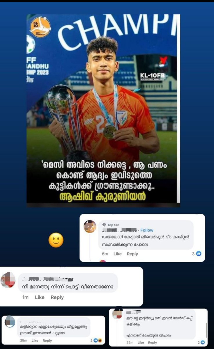 Vishnu006N's tweet photo. Don't spit facts 🚫,Or you end up like this 🤌
#IndianFootball #IndArg https://t.co/U5dsVa9aPg