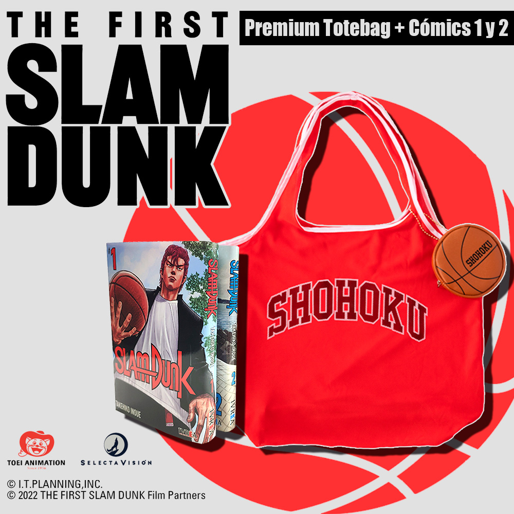 ¡Hoy llega THE FIRST SLAM DUNK a los cines de España! 🍿

Lo celebramos con este #sorteo: Bolsa de tela oficial con llavero + Los Mangas 1 y 2 de #SLAMDUNK 

🏀  Síguenos a <a href="/SelectaVision/">SelectaVisión</a> 

🏀  Like ❤️  +RT

🏀 Comenta qué esperas ver en esta película con el hashtag