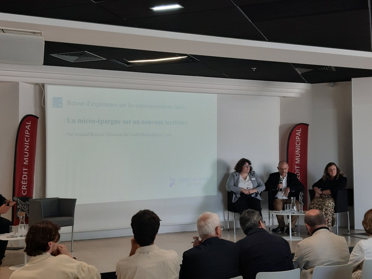 Témoignage d'Arnaud Rousset, Directeur du Crédit Municipal de Lyon sur la mise en place du Livret de #microépargne à Grenoble