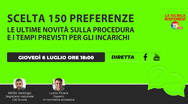 cislscuola's tweet photo. 🟩📌Scelta delle sedi per gli iscritti in GAE e GPS, diretta di La Tecnica della Scuola il 6 luglio alle 18 @CislNazionale @MIsocialTW @TecnicaScuola @orizzontescuola @Tuttoscuola 
https://t.co/suCkFbpysV https://t.co/WUVlXa26io