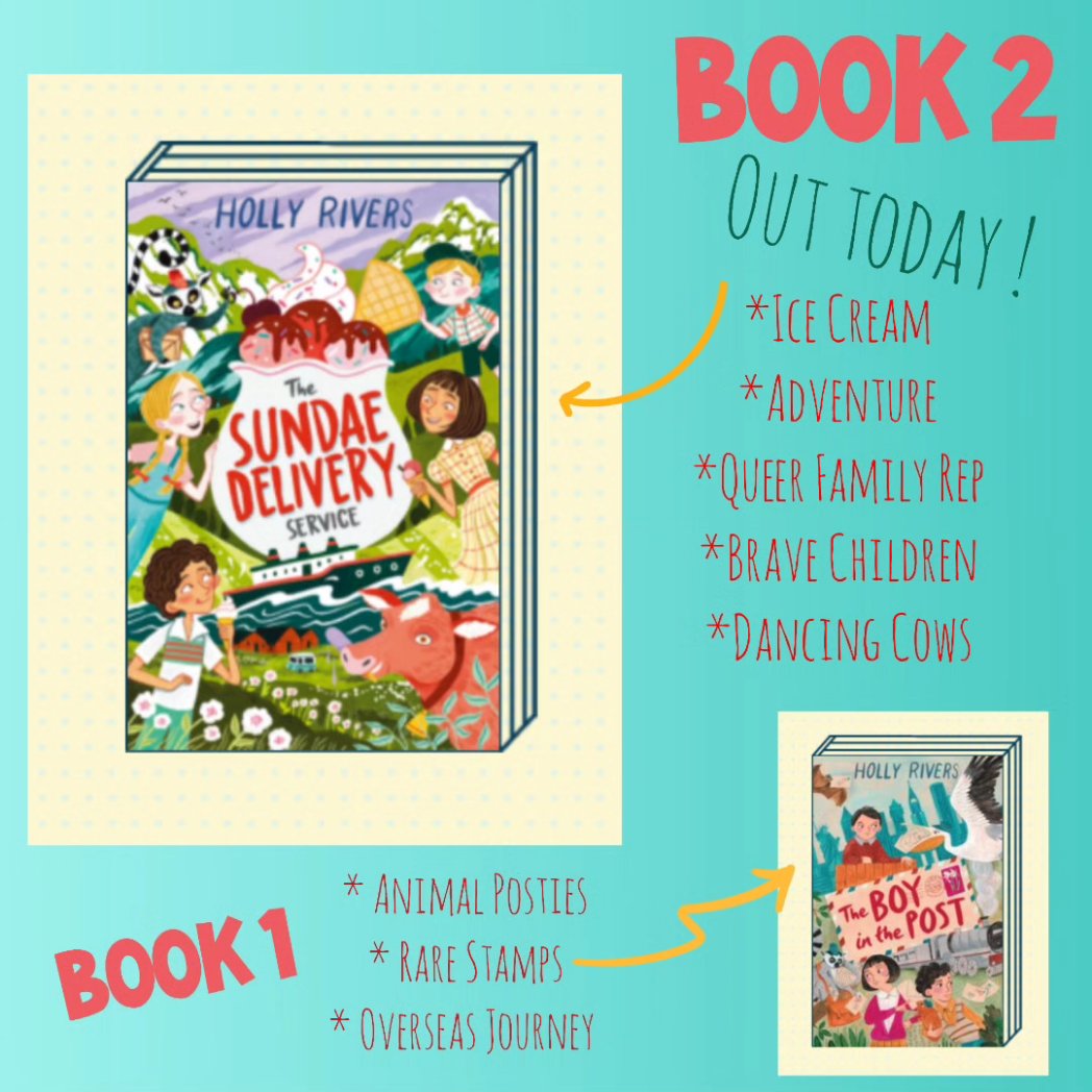 🍦🍦OUT TODAY! THE SUNDAE DELIVERY SERVICE! 🍦🍦 Join the gang on a new postal adventure. They're heading to Norway for an ice-cream competition with their new friend Dotty and her 2 mums. But they soon learn that rival sundae-makerS will do anything to take the prize!