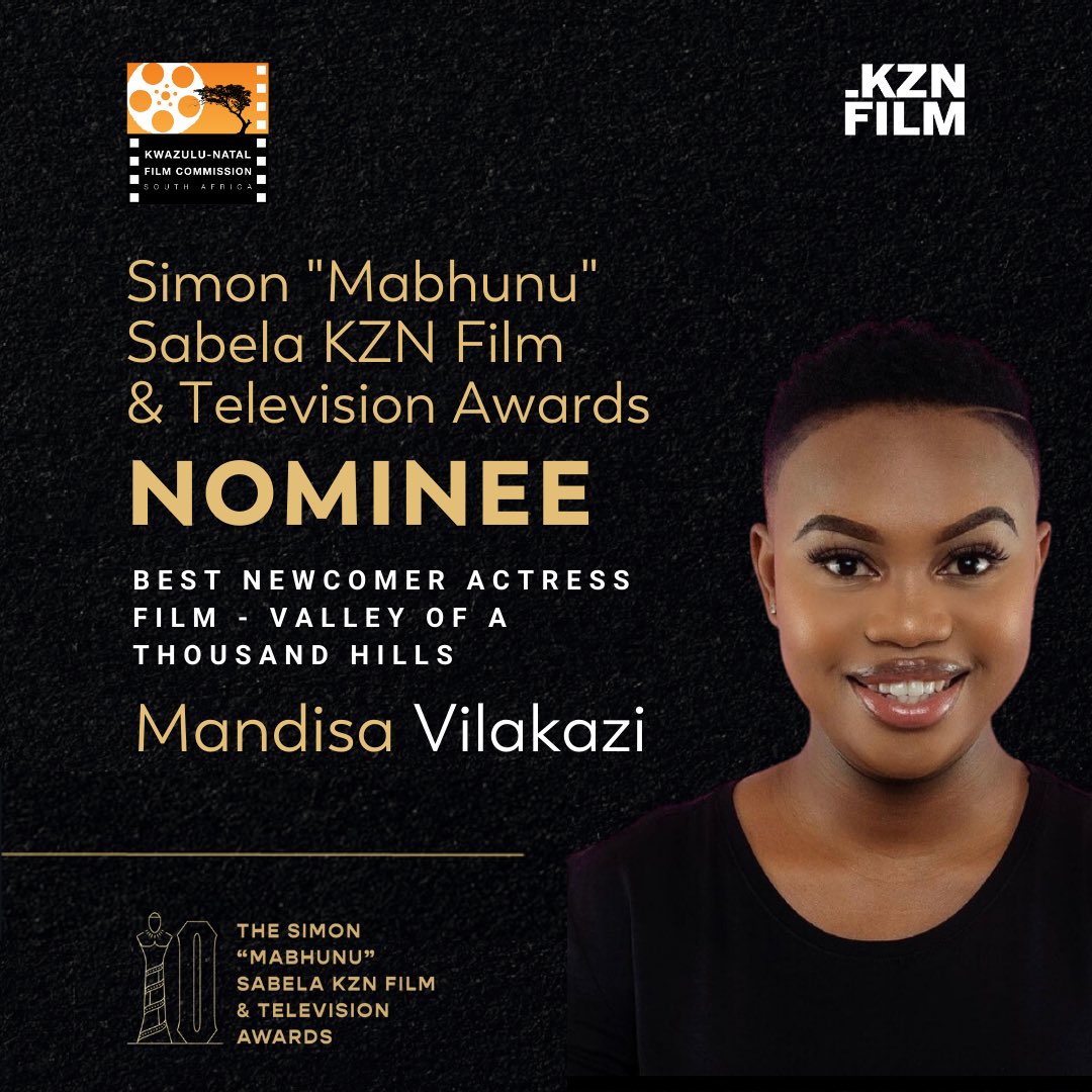 PhilMphela's tweet image. AWARDS: 

2023 The Simon Sabela KZN Film and Television Awards noms for BEST NEWCOMER FILM ACTRESS are: 

• Zinhle Ngubane - Ukhumbuzile
• Zama Mchunu - Umalusi
• Mandisa Vilakazi - Valley of a Thousand Hills
• Sibongokuhle Nkosi - Valley of …

#KgopoloReports #KZNFilm